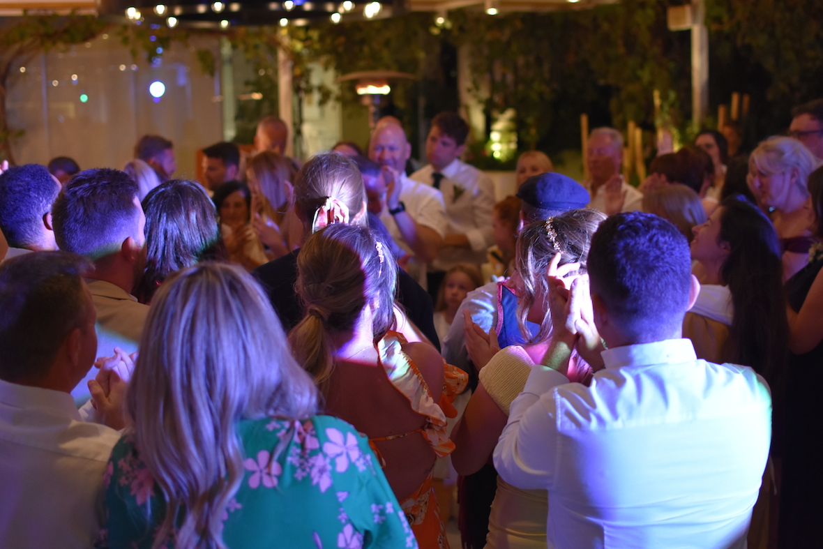 Amazing Wedding in Santorini Santorini Wedding DJ